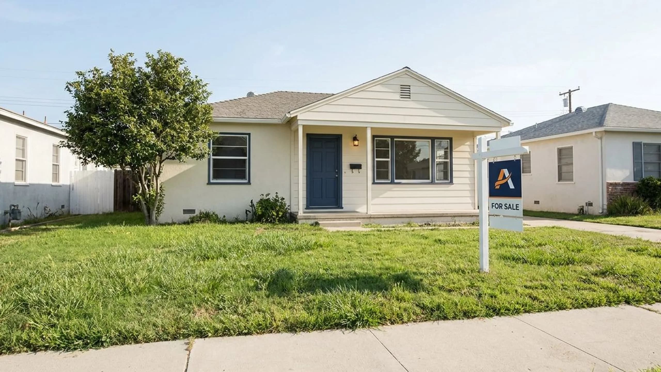 Modest single-family home exterior representing a cheapest cities to buy a purchase